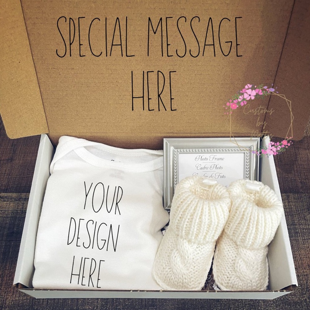 Pregnancy reveal gift box 💝